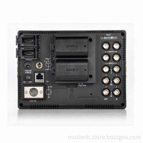7" 1080P HDMI Input On Camera HD Field Monitor, HDMI In/Out for DSLR Camera Video Shooting